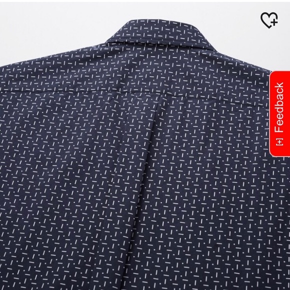 NWT Uniqlo printed short sleeve button down shirt - Picture 6 of 7